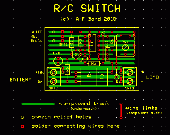 Модуль дистанционного управления светом 30A RC Switch Light Control Panel System Turn on / Off 3CH